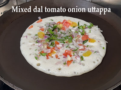 mix dal uttappam recipe