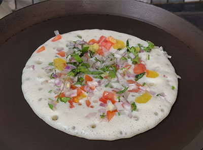 ghee for mixed dal tomato onion uttappam or dosa recipe