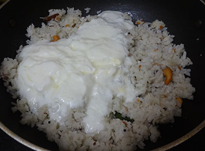 curd for mosaru avalakki or curd poha