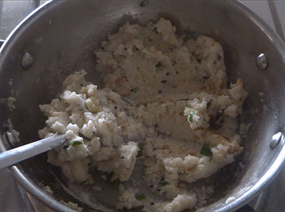 dough for kara mushti kadubu or pidi kozhukattai using chakli mould