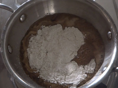 rice flour for sweet mushti kadubu or pidi kozhukattai using chakli mould