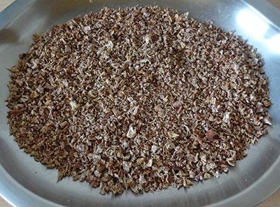 dried gooseberry for amla powder or nellikai pudi
