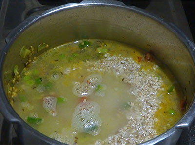 water for oats moong dal khichdi recipe