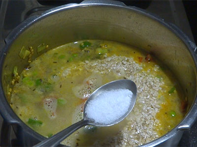 salt for oats moong dal khichdi recipe