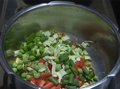 mixed vegetables for oats moong dal khichdi recipe