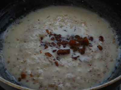jaggery for oats payasa or oats kheer