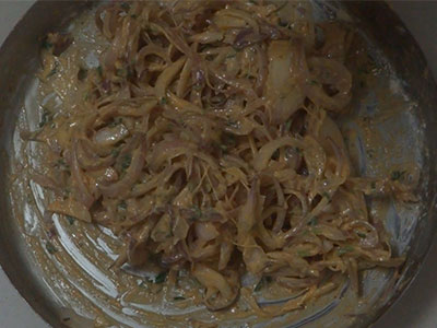 dough for onion pakoda or eerulli bajji