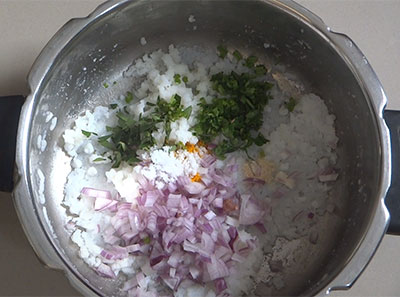 salt for paddu using leftover rice