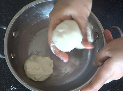 dough for hotel style plain paratha or kerala style parota