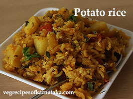 potato rice or aloo rice