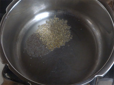 tempering for potato rice or aloo rice
