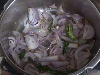 fried onion for potato rice or aloo rice