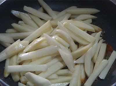 potatoes for potato upkari or batata talasani recipe