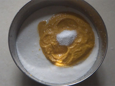 batter for cheenikai dose or pumpkin dosa