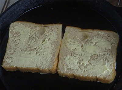 butter for rava bread toast recipe