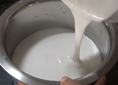 grinding for sabakki dose or sabudana dosa