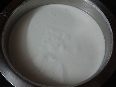 fermenting batter for sabsige soppu paddu