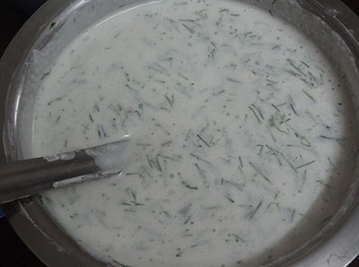 pan for making sabsige soppu paddu