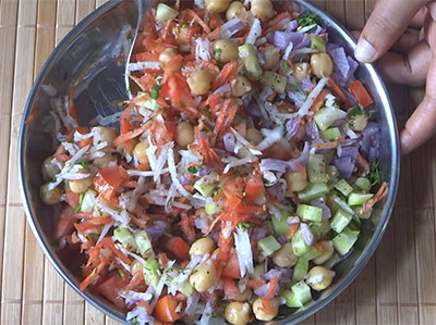vegetable salad or easy salad for weight loss