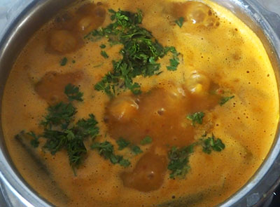 boiling temple style sambar recipe