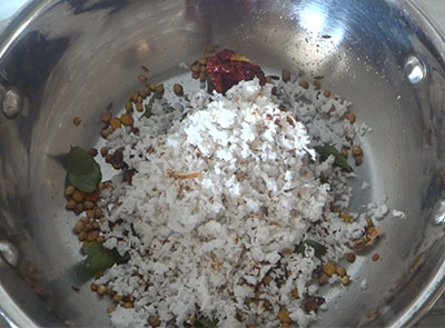 coconut for temple style sambar recipe