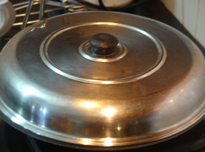 close the lid and cook set dosa or set dose
