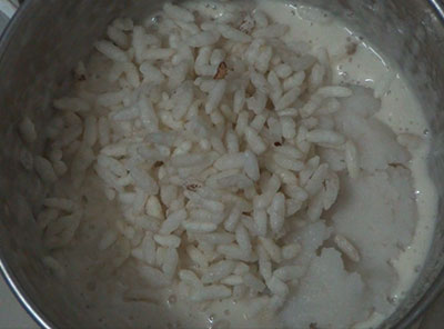 beaten rice and puffed rice for set dosa or set dose