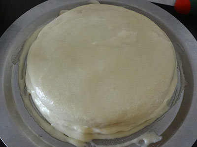 putting cream for steamed eggless cake