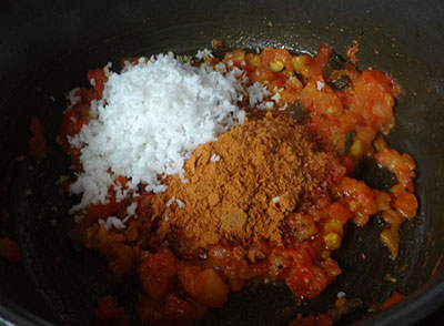 masala powder for tomato bath or tomato rice