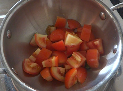 tomato for tomato tambuli or tomato tambli