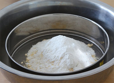 powdered sugar for uddina bele unde or urad dal ladoo