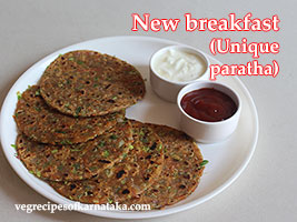 new veg paratha recipe