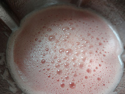 blending watermelon juice