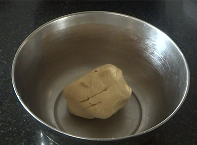 soft dough for wheat flour benne biscuit or atta butter biscuit