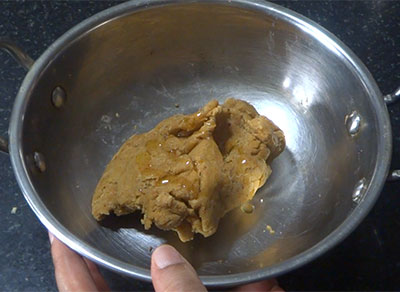 oil for spicy shankar poli or shankar pali
