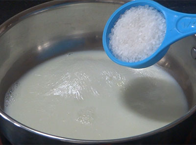 sugar for wheat flour milk kulfi or doodh ice candy