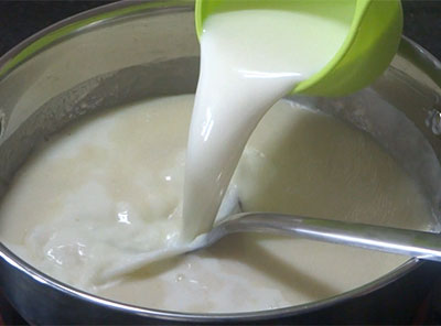milk for wheat flour milk kulfi or doodh ice candy