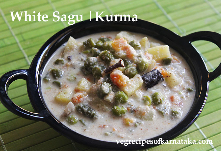 karnataka style mixed vegetable sagu or veg sagu