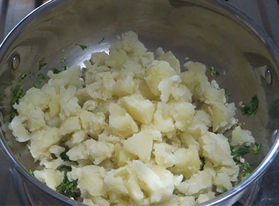 mashed potato for no stuffing aloo paratha recipe