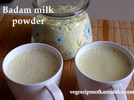badam milk powder recipe
