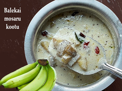 raw banana kootu recipe