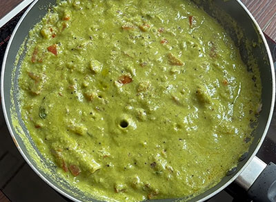 masala for batani kurma or green peas curry recipe