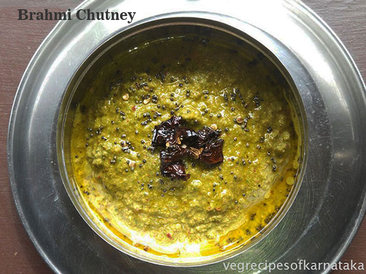 brahmi or timare chutney recipe