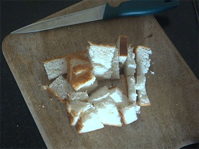 bread slices for bread halwa recipe