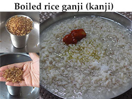 boiled rice ganji recipe