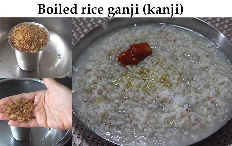 Kucchalakki Ganji Recipe How To Make Boiled Rice Kanji How To Cook 