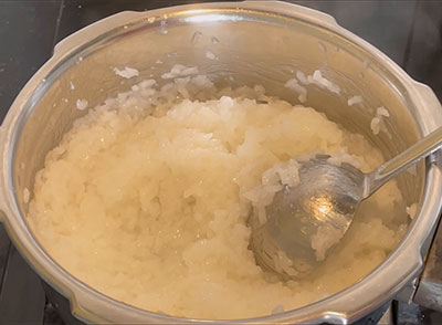 cooked rice for jeerige ganji recipe