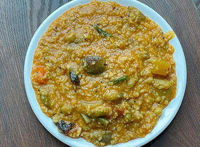 kadambam or sambar rice recipe