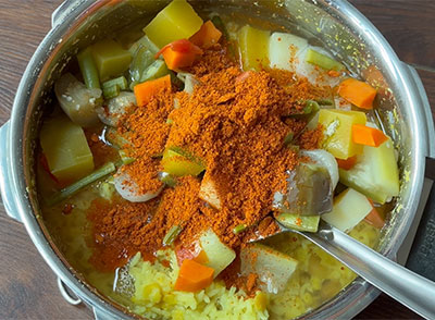 sambar powder for kadambam or sambar rice recipe