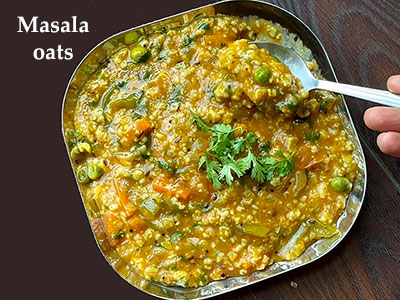 masala oats recipe